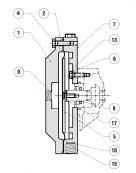 OHJAUSLAITE DISPOSITIVO DI COMANDO TESTATE OHJAUSPÄÄT DI COMANDO MOD. MAL. 103 MOD. MAL. 102-103 Fig. Kuva 11/B MOD. MAL. 101 MOD. MAL. 102 4.2.2 TAUL. TAB.