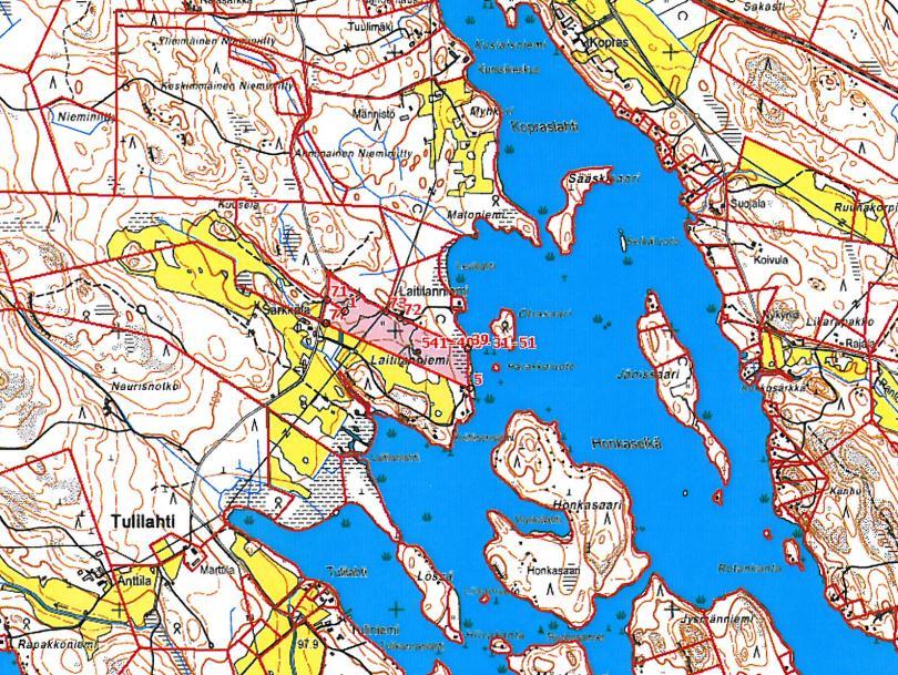 6 3.5 Rakennusjärjestys Lieksan ja Nurmeksen yhteinen rakennusjärjestys on tullut voimaan 1.3.2012. 4. VAIKUTUSALUE Kuva 5: