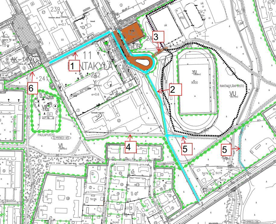 Yleissuunnitelma 3 (14) 1. Suunnittelualue 1.1 Yleistä Asemakaava-alue sijaitsee Utrantien, Puronsuunkadun, Ruoritien ja Pataluodonkadun välisellä alueella.