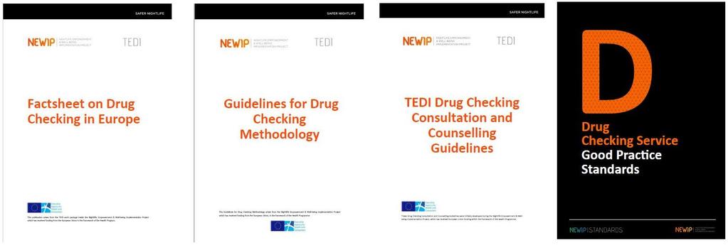 Drug Checking Euroopassa New implementation nightlife empowerment and well-being (NEWIP) -hanke