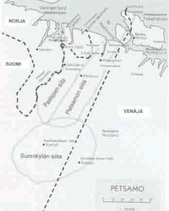 Maar, nadat in 1533 de monnik Triphon uit Novgorod een klooster bij de monding van de Petsamorivier stichtte, kwam het gebied rondom dit klooster in de Russische invloedssfeer.