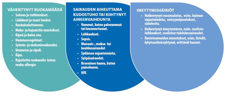 Vajaaravitsemus uhkaa sairaita ja toipilaita, erityisesti ikääntyviä ja lapsia Suomessa joka kolmas sairaalapotilas on riskipotilas!