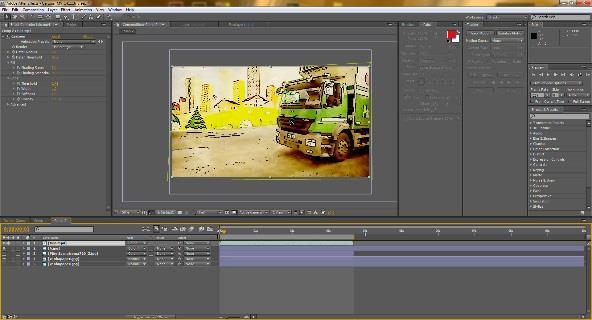 9 Kuva 13. After Effects ja Node -pohjainen Fusion -ohjelmisto (Hallet 2016). 3.