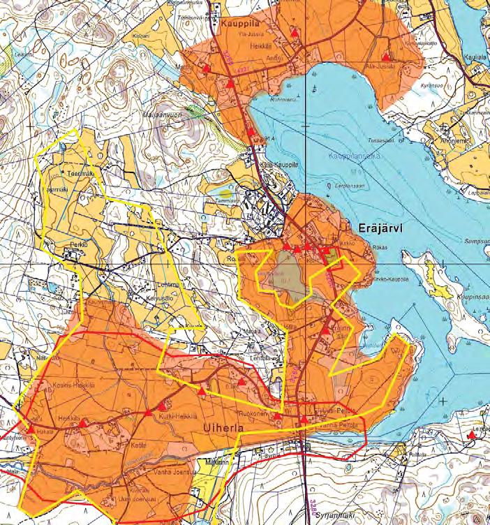 KAUPPILA-ERÄJÄRVEN KIRKONKYLÄ-UIHERLA R6.3 EI ROYKalueella ERÄJÄRVEN KIRKONKYLÄ R6.6 R6.31 R6.10 R6.34 R6.30 R6.9 R6.23 R6.8 R6.22 R6.35 R6.11 3 Alueen inventoidut kohteet: R6.3 Mattila R6.