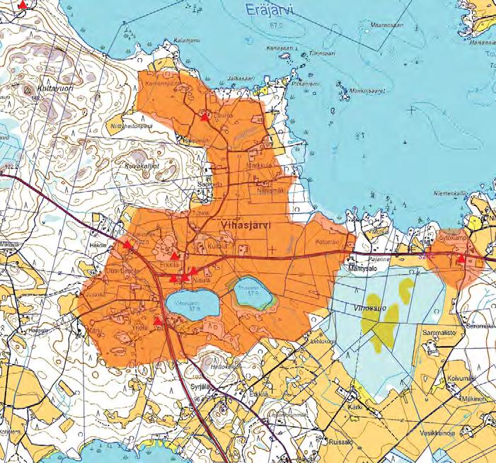 VIHASJÄRVI R7.7 EI ROYK- ALUEELLA R7.3 R7.4 R7.6 R7.5 R7.9 R7.1 1 Alueen inventoidut kohteet 7. Etelä-Eräjärvi R7.1 Yrjölä R7.3 Erkkilä R7.4 Nisu-Laurila Rx.xx Rx.