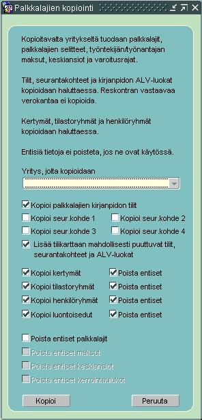 kopiointi-toiminnolla.