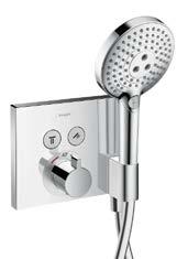 ShowerSelect S Termostaatti yhdelle suihkulle # 15744, -000 Peitelaipan halkaisija 150 mm UUTUUS ShowerSelect S Termostaatti kahdelle suihkulle #