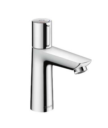 158 Hansgrohe Kylpyhuonehanat Talis Select E/Talis E UUTUUS Mukavuutta sen luonnollisimmassa muodossa Select Select-painike tarkoittaa parasta käyttömukavuutta Hienosti korostettu viiste mahdollistaa