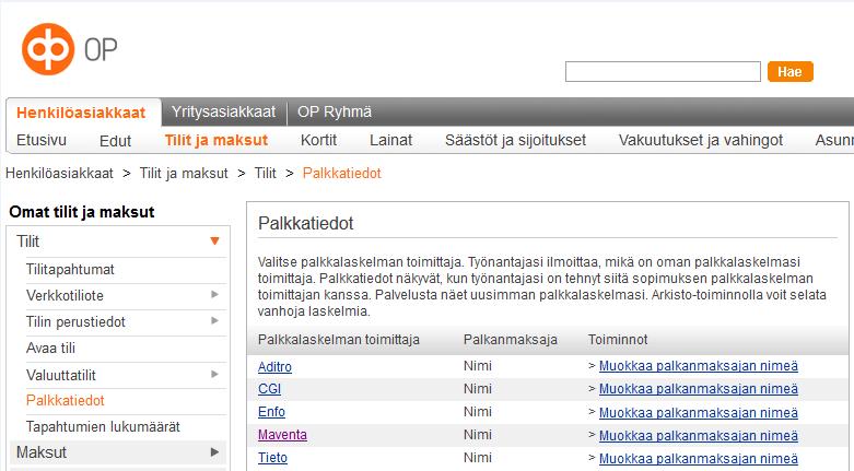 palkkalaskelma.