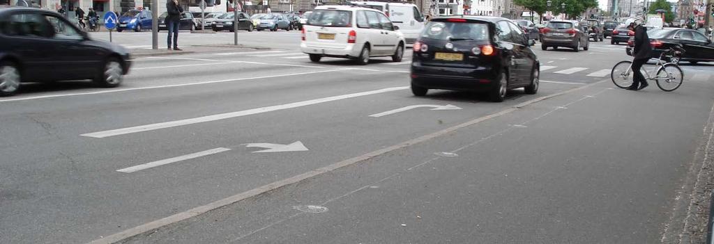 Kööpenhamina pyöräilijöiden kaupunki The City of Cyclists Muita pyöräilyä edistäviä keinoja: liikennevaloissa pyöräilijöille