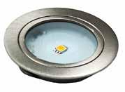 KROMI, 105 lm/1,25w 1 KPL 1009 Led 19 tehontarve: 2,5W valovirta: 112 lm valon sävy: 4000 K rst-look IP44