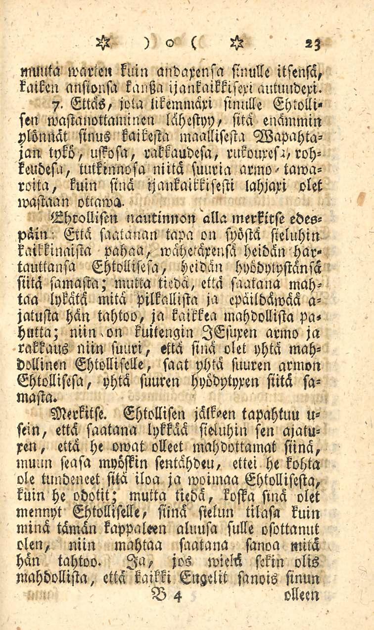23 muilta»värien kuin andarensa sinulle itsensä, kmken ansionsa kantza ijankaikklstxi nntnndexi. 7.