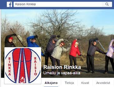 Rinkka on tykätty Facebookissa! Facebook-sivumme on saanut hyvän vastaanoton. Kiitokset kaikille tykkääjille! Muistattehan kutsua kavereitanne tykkäämään meistä.