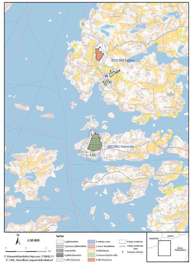 Turunmaan seutukunnan kartta 5.