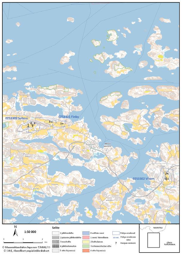 Turunmaan seutukunnan kartta 7.