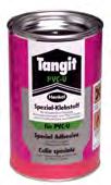 Tangit-liimat ja puhistusaineet Tangit Classic-liima PF 2 28 473 TANGIT-liima PVC-U iimapurkki ilman sivellintä Purkki 0.25, 0.5 ja 1.