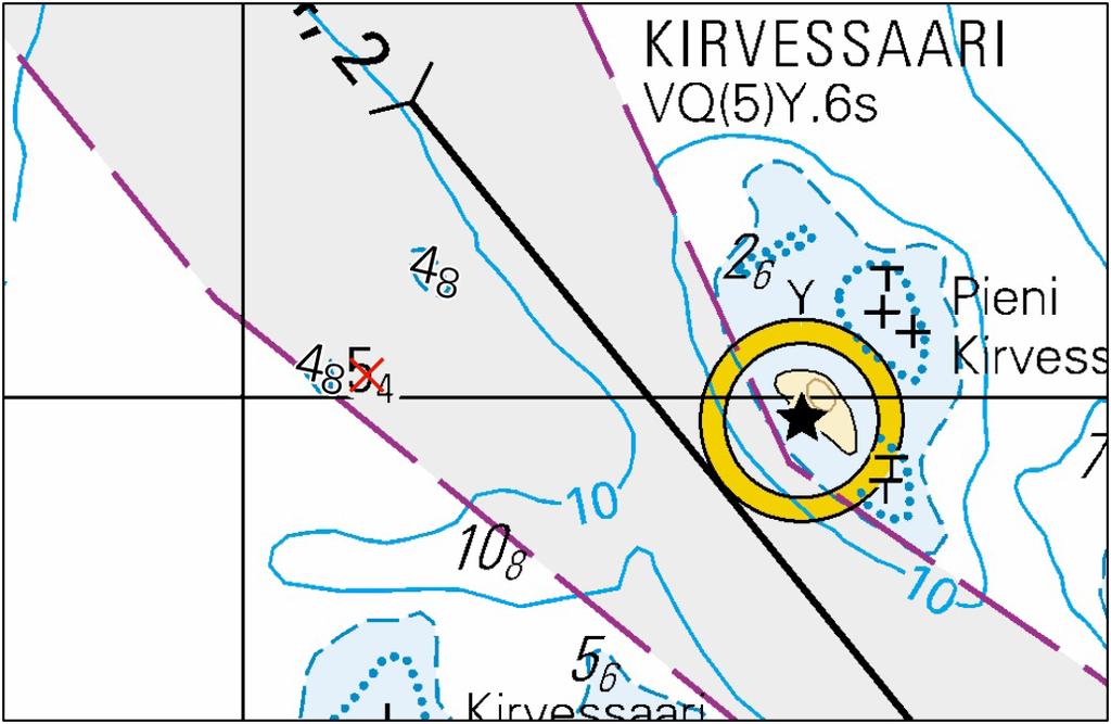 Ei merikartan mittakaavassa - Inte i sjökortets skala - Not to scale of chart (FTA, Lappeenranta/Villmanstrand 2014) Tm/UfS/NtM 3, 31.1.2014 *35.(T) L/201/201.3 Suomi. Vuoksen vesistö. Joutseno.