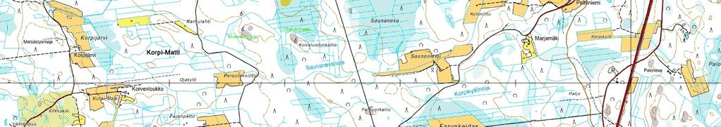 area Noise calculation model: ISO 913-2 Finland.