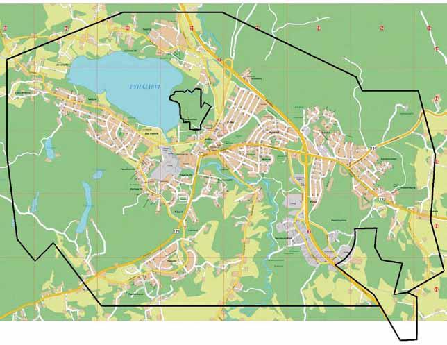 KAAVATILANNE YLEISKAAVOITUS Karkkilassa ei ole koko kunnan aluetta koskevaa yleiskaavaa. Osayleiskaavoja on laadittu vain keskustaajaman alueelle.