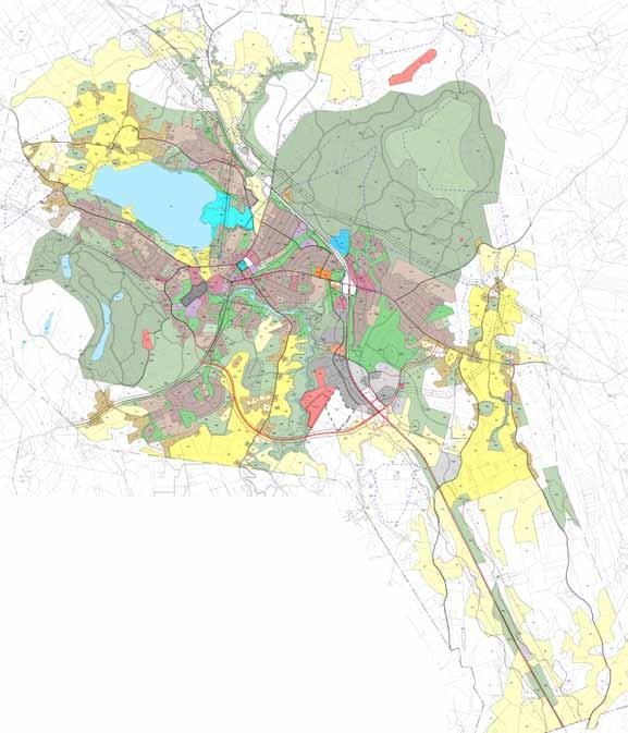 OSAYLEISKAAVAN LUONNOS OSAYLEISKAAVAN LUONNOS Osayleiskaavan luonnoksessa 2009 esitettiin maankäyttövaraukset vuoteen 2030.