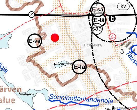Näissä kohteissa on tavoitteena toteuttaa hyvin tiivistä rakentamista, joka johtaa maanvaraisen piha-alueen häviämiseen/puuttumiseen.