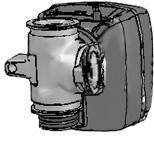 7 Aseta kääntönuppi venttiilimoottorin kanteen kuvan