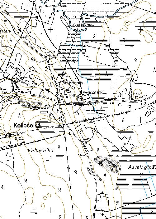 134 Kohdetyyppi: 5 Puolustusvarustukset Copyright: Metsähallitus 2008