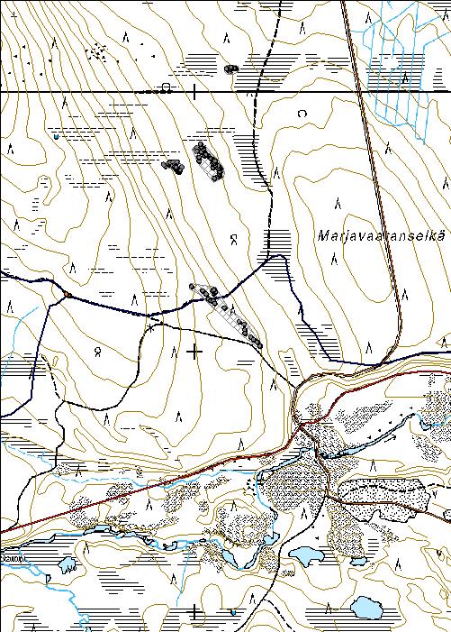 87 Kohdetyyppi: 5 Puolustusvarustukset Copyright: Metsähallitus 2008