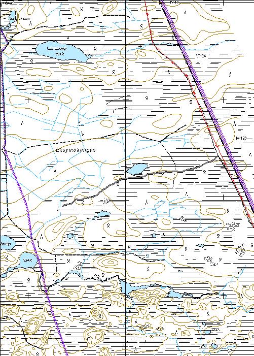 171 Kohdetyyppi: 13 Liikennekohteet Copyright: Metsähallitus 2008