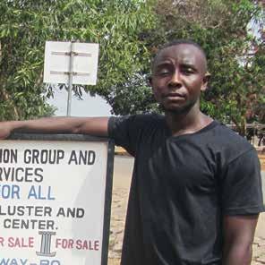 Musa Ben Mansaray, Sierra Leone "Minusta oli todella hieno juttu, kun koulu avattiin, koska sitä ennen se oli kauan kiinni.