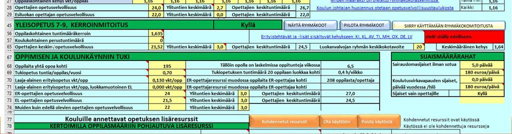 edellisillä dioilla esitettyjä
