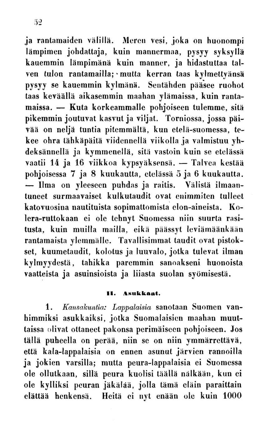 Ilma Kuta tahikka Talvea 52 ja rantamaiden välillä.