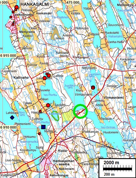 2 Sisältö Perustiedot... 2 Kartat... 3 Inventointi... 5 Kansikuva: kaavamuutosalueen itäpuolen maastoa Perustiedot Alue: Revontulen lomakeskuksen alueella sijaitseva ranta-asemakaavan muutosalue.