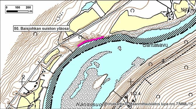 4.50 Baisjohkan suiston yläosa Kuva 171.