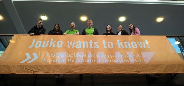 Kuva 4. Opiskelijakyselyä markkinoidaan kampuksilla eri tavoin.
