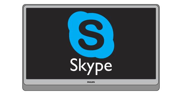 6 Skype 6.1 Mikä Skype on? Skype -ohjelmalla voit soittaa näköpuheluja TV:stäsi ilmaiseksi. Voit soittaa kavereillesi kaikkialla maailmassa ja nähdä heidät.