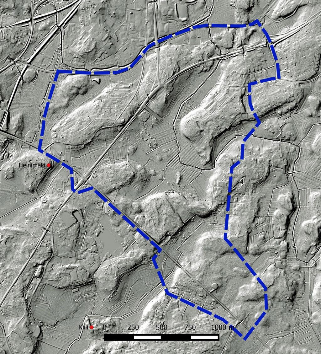 6 Ollinsaaren järveen. Myös kaavan länsireuna sijaitsee pieneltä osin entisen järven eli Niemelänjärven alueella. Sijaintikorkeus n. 2,5-7,50 mpy vastaa aikaa varhaiselta rautakaudelta n.