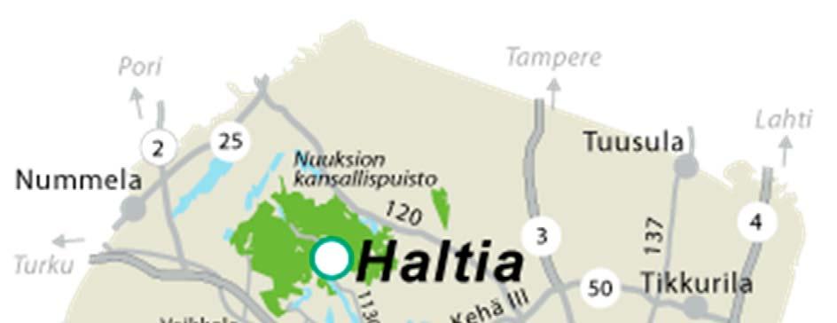1 Johdanto Suomen luontokeskus Haltia on koko Suomen luontoa esittelevä uudenlainen luontokeskus, joka avattiin yleisölle toukokuussa 2013.