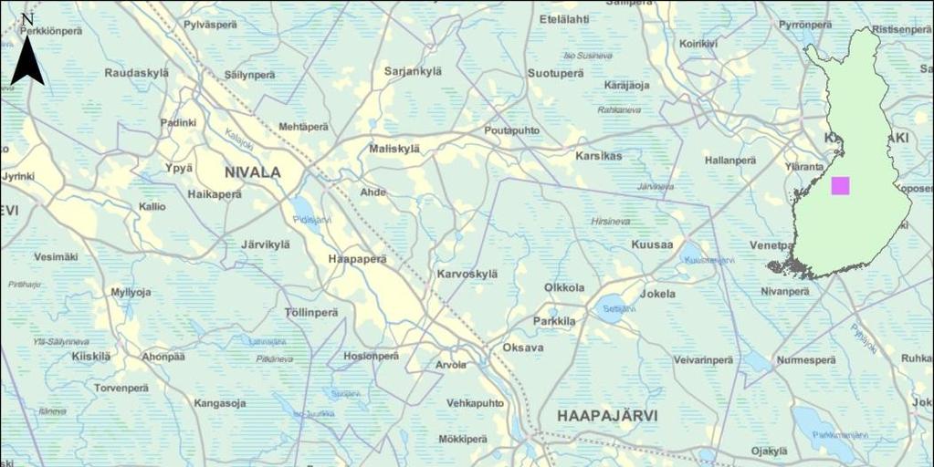 1 1 JOHDANTO Infinergies Finland Oy suunnittelee tuulivoimapuiston rakentamista Haapajärven kaupunkiin Pajuperänkankaan alueelle.