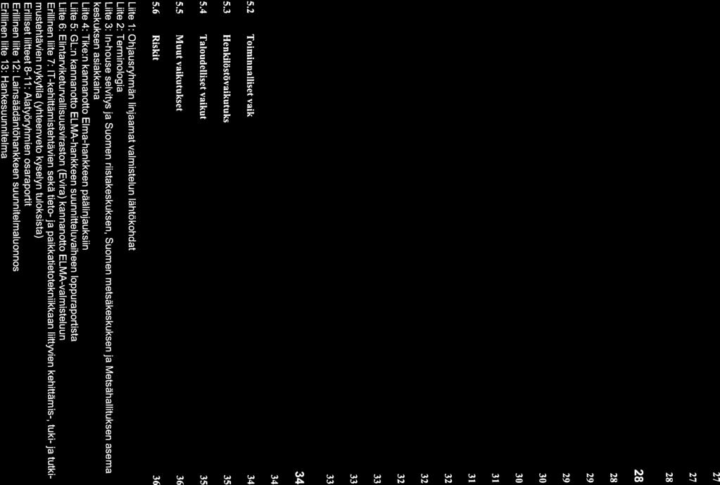 3.7 Lainsäädäntö 27 3.8 Toimitilat ja infrastruktuuri 27 3.9 Nimi, ilme tms. 28 4 SUUNNITELMA UUDEN KESKUKSEN PERUSTAMISEKSI 28 4.1 Yleistä 28 4.2 Aikataulu ja vaiheistus 29 4.