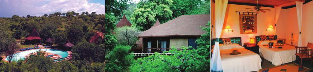 Lodge, Tarangire.