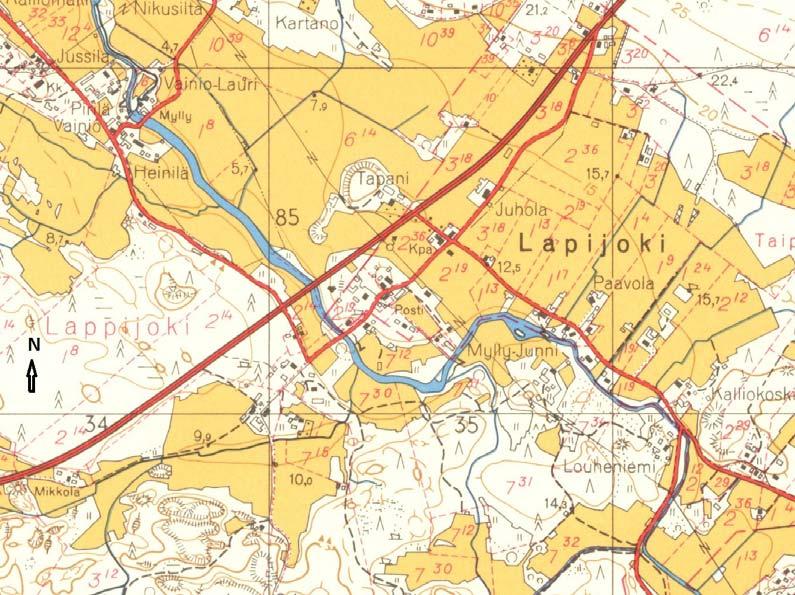 10 Rantatien linjausta on vielä olemassa Lapijoen museosillan lähellä Unkintiellä ja museosillalta yli valtatien kohti Heinilää Vanhatien soratienä. (Lähteenmäki, M. 2009.