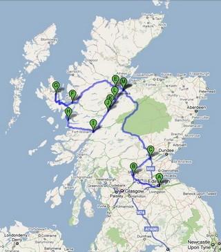 (2 h 30 min) Kyle of Lochalsh - Portree (Isle of Skye) bussilla ma 11.7.