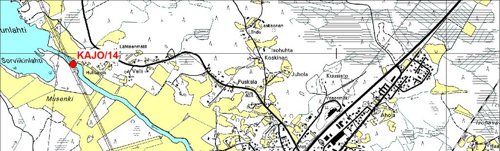 49 Kuva 7.20. Pomarkun kunnan jätevedenpuhdistamon sijainti ja jätevesien purkupaikka Pomarkunjoella sekä tarkkailupisteiden sijainti. Maanmittauslaitos, lupa nro 242/MML/15