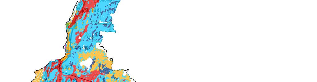 Ympäristölle haitalliset sulfidipitoiset sedimentit ovat syntyneet Litorinameren korkeimman rannan alapuolisille alueille.