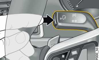 > Katso luku "Kirjautuminen sisään Porsche Connectiin PCM-järjestelmässä " sivulla 4. 1. Paina painiketta. 2. Valitse Sovellukset e Twitter. 3.