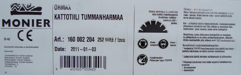 ISO 14001 ympäristösertifikaatti CE-merkityt tuotteet Tuotteista suunnitteluohjeet,