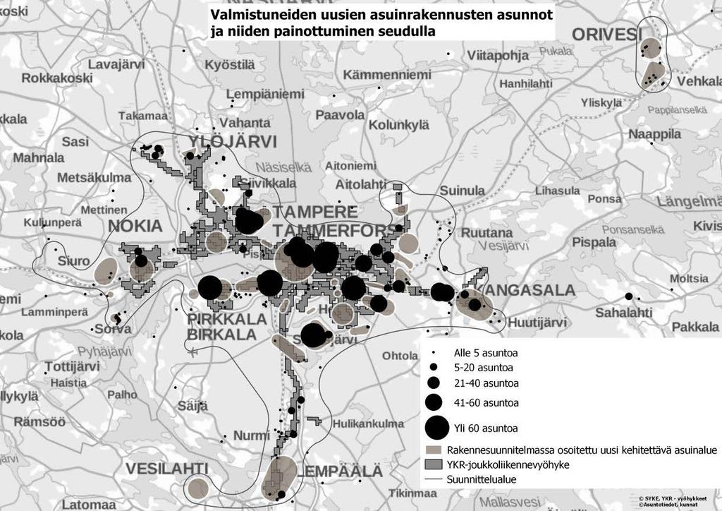 Kaupunki vastaa riittävän ja monipuolisen asuntotuotannon edellytyksistä ja sen ohjelmoinnista sekä edistää täydennysrakentamista Kaupunki aloitti v.