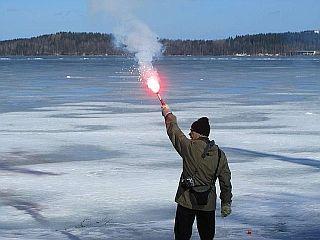 2014 yhteisen veneilyturvallisuuspäivän Lahden Myllysaaressa.