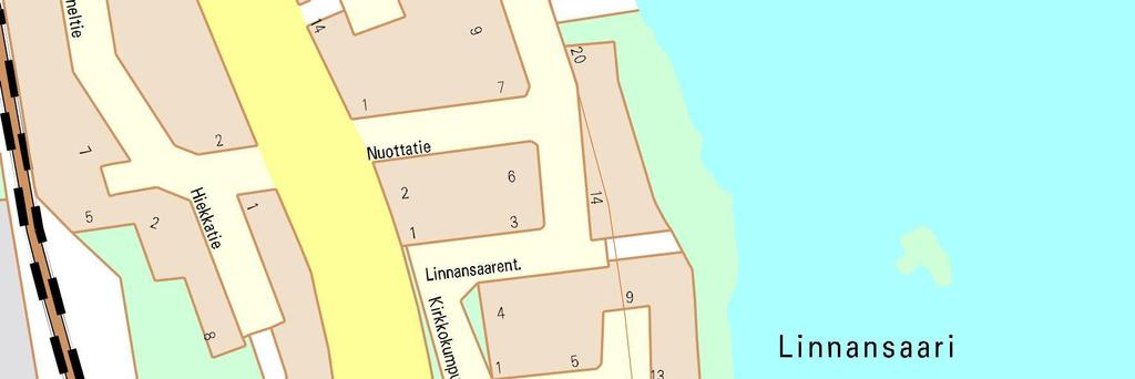 1.2 Kaava-alueen sijainti 3 Suunnittelualue sijaitsee Rovaniemen kaupungin 19.